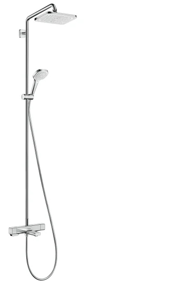 Hansgrohe Croma E 280 1jet Shp Th Bath Chrome Chrome