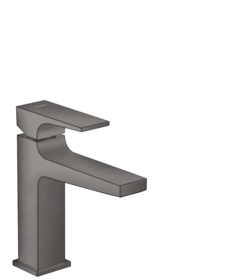 Hansgrohe Metropol Bas.mix.110 Zh.push Bbc Brushed Black Chrome product image - Image 1