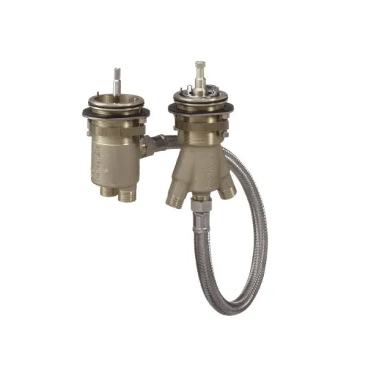 Hansgrohe 2-hole Thermostatic Bath Mix.basicset detail view - Image 2