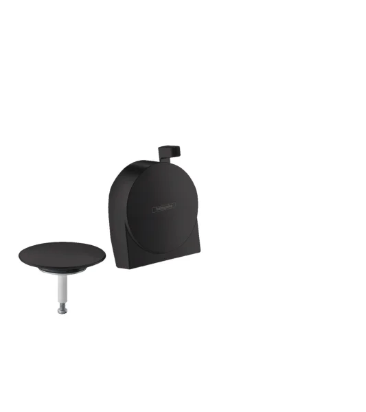 Hansgrohe Xx Exafill S Finish Set Matt Black Matt Black