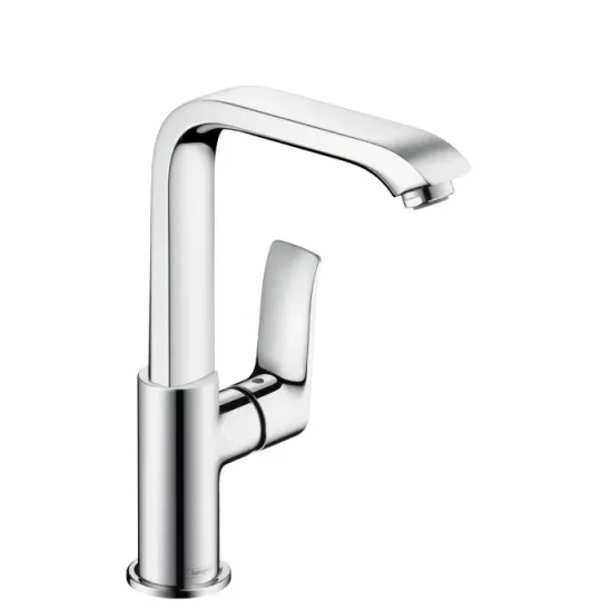 Hansgrohe Metris Basin Mixer 230 Swiv.w/o W Chrome detail view - Image 2