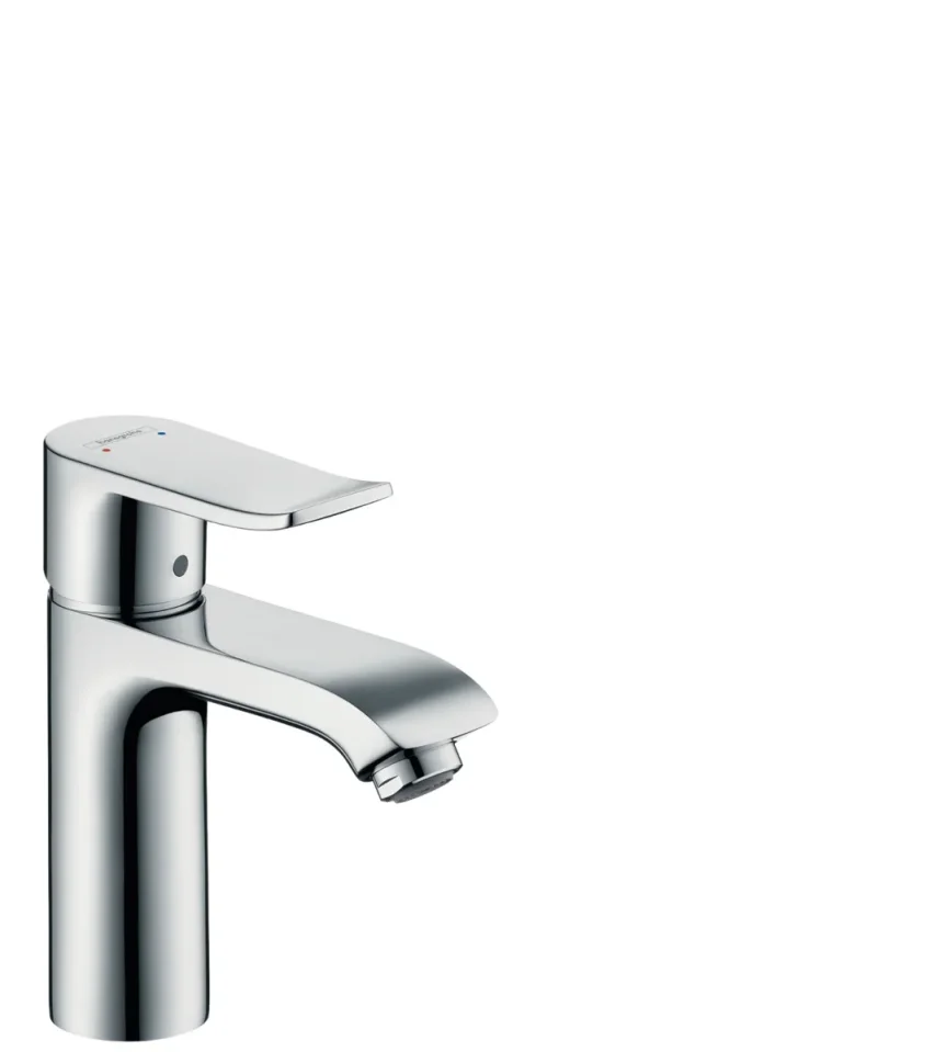 Hansgrohe Metris Basin Mixer 110 W/o Rod Chrome product image - Image 1