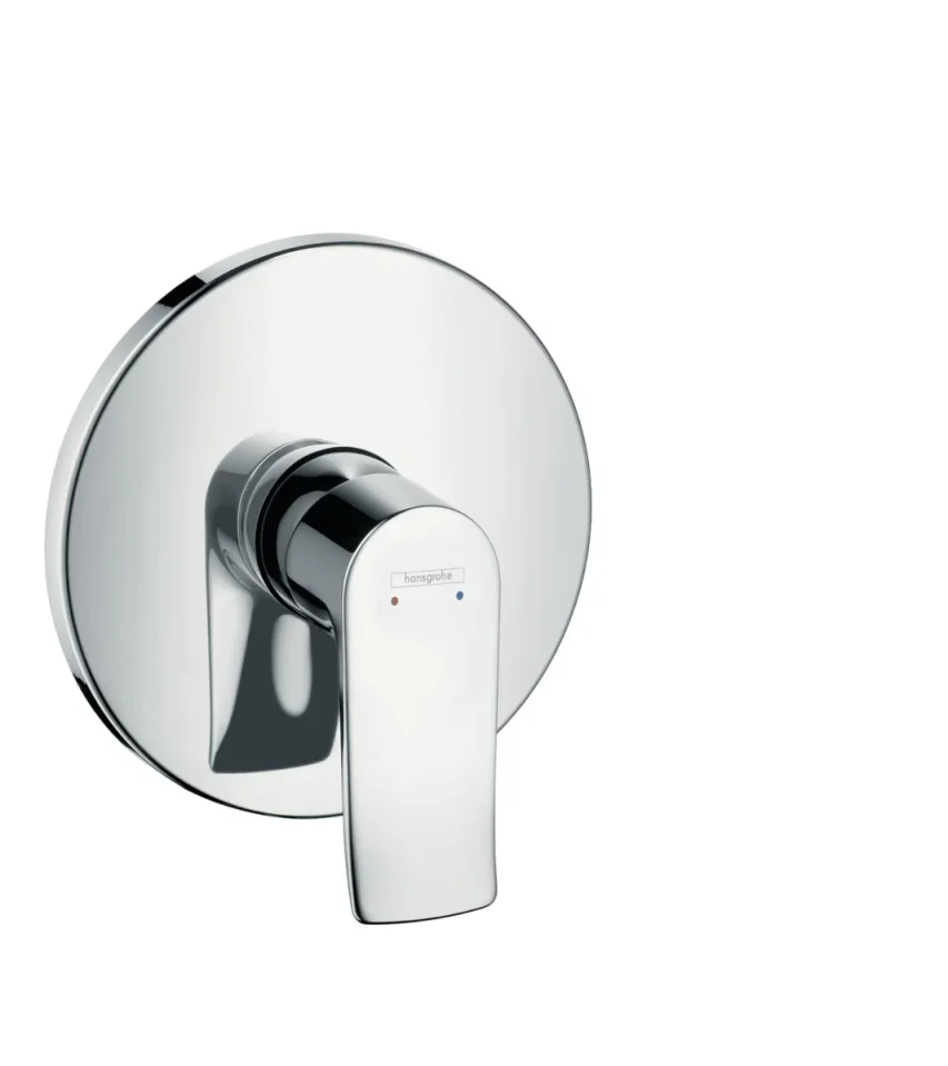 Hansgrohe Metris Shower Mix.conc.fs Highfl.chr. Chrome product image - Image 1