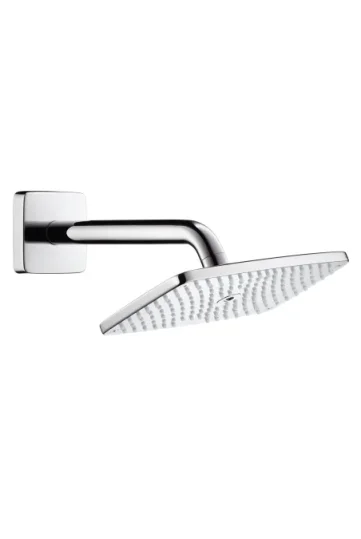 Hansgrohe Xx Rd Ohs E 240 Air 1jet Arm 230 Ecosmar Chrome detail view - Image 2