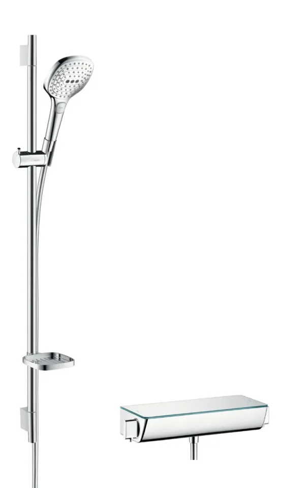 Hansgrohe Ecostat Select Dap/rd Sel.120/u'900 White/chrome product image - Image 1
