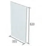 Roper Rhodes Aruba Standard End Panel - White
