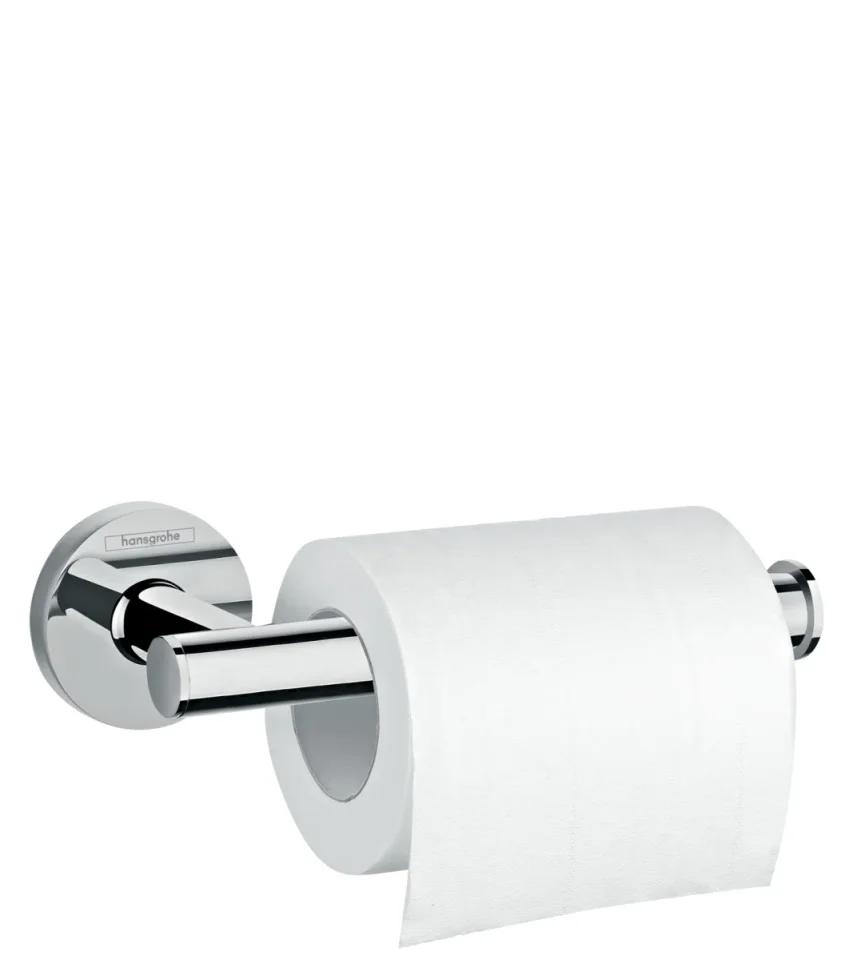 Hansgrohe Xx Logis Universal Roll Holder W/o Cover Chrome product image - Image 1