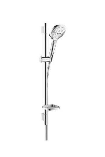 Hansgrohe Raindance Sel.e 120 U's Puro 65 White/chrome detail view - Image 2