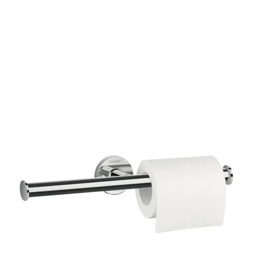 Hansgrohe Xx Logis Univ.double Spare Roll Holder Chrome product image - Image 1