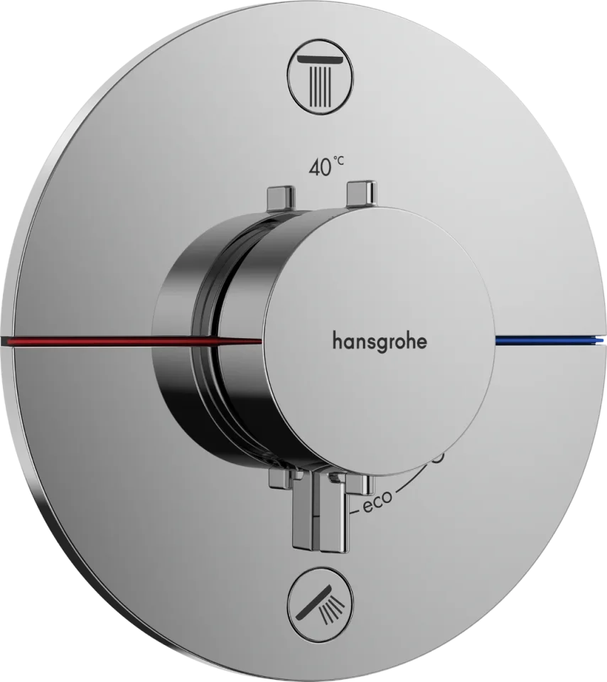 Hansgrohe Showersel.com.s Th Conc.2outletchrome product image - Image 1