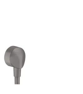 Hansgrohe Fixfit Wall Outlet Dn15 Bbc Brushed Black Chrome