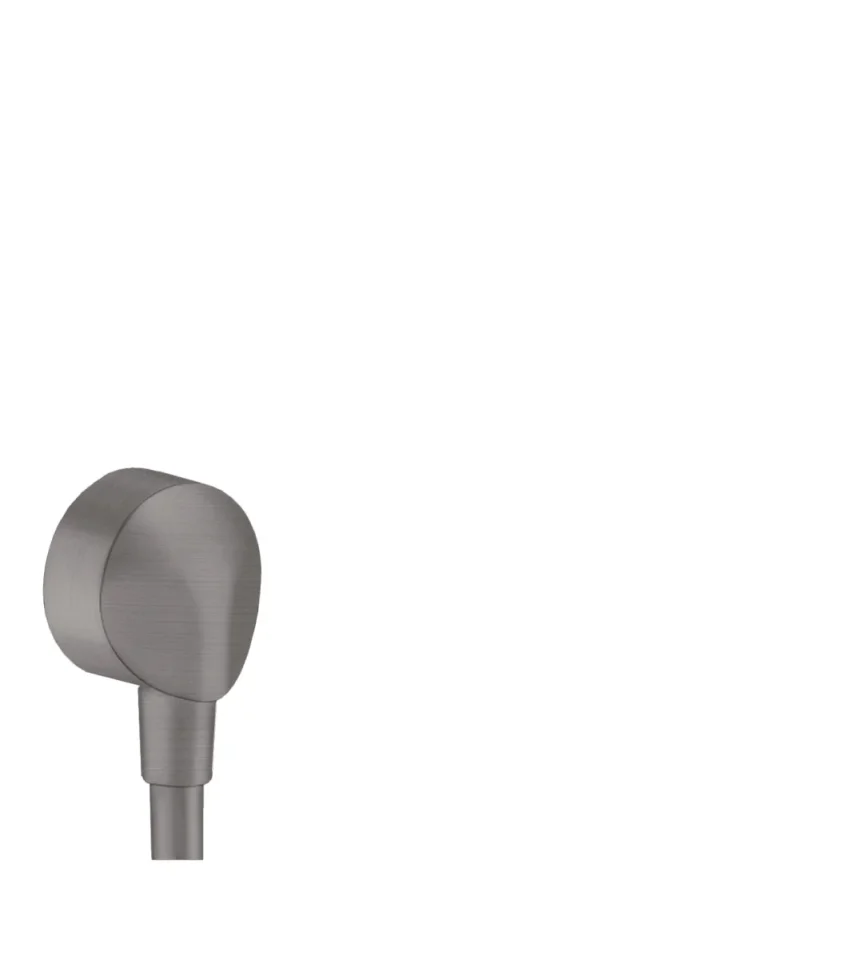 Hansgrohe Fixfit Wall Outlet Dn15 Bbc Brushed Black Chrome product image - Image 1