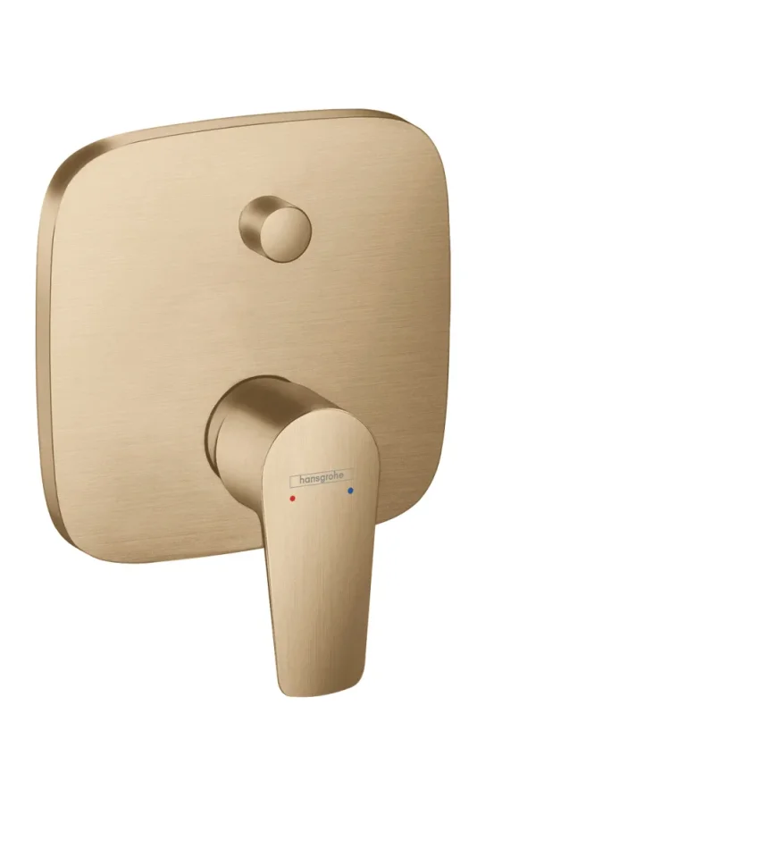 Hansgrohe Talis E Bath Mixer Conc.bbr Brushed Bronze product image - Image 1