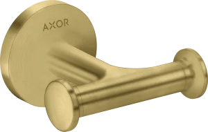 Axor Universal Circular Towel Hook Double Brushed Brass