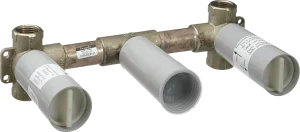 Axor Basic Set For 3-hole Wall Mixer, Wall-mounted