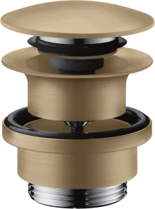 Axor Waste Set 11/4" Push-open For Basin And Bidet Mixers Brushed Bronze