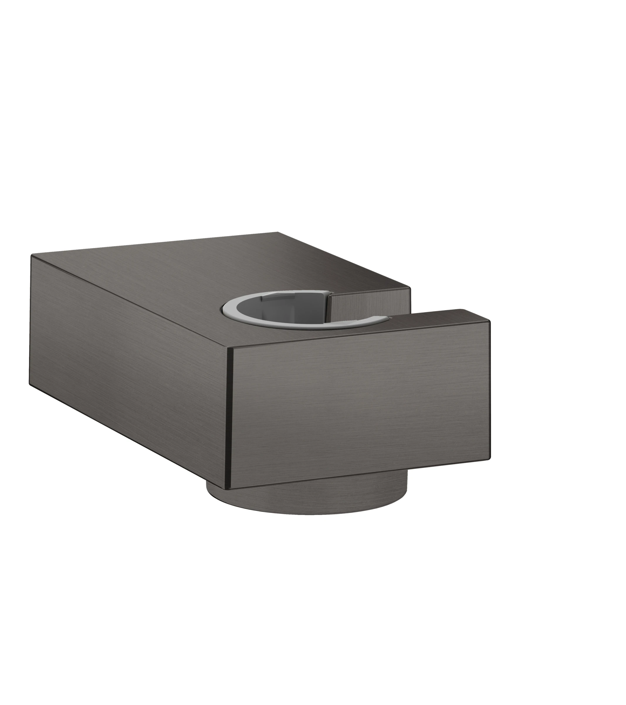 Hansgrohe Shower Support 100 X 85 X 65mm Gunmetal/chrome - Brushed