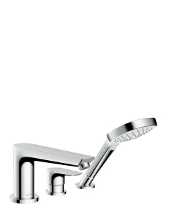 Hansgrohe Talis E 3-h.bath Mixer Fs Rim Chrome Chrome