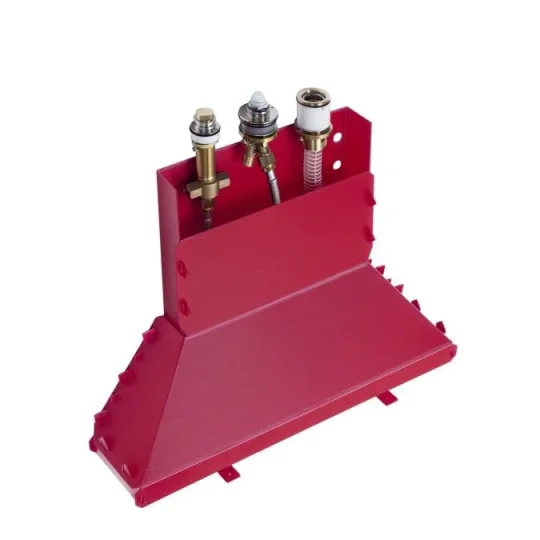 Hansgrohe Basic Set Concealed 3-hole Bath Mixer detail view - Image 2