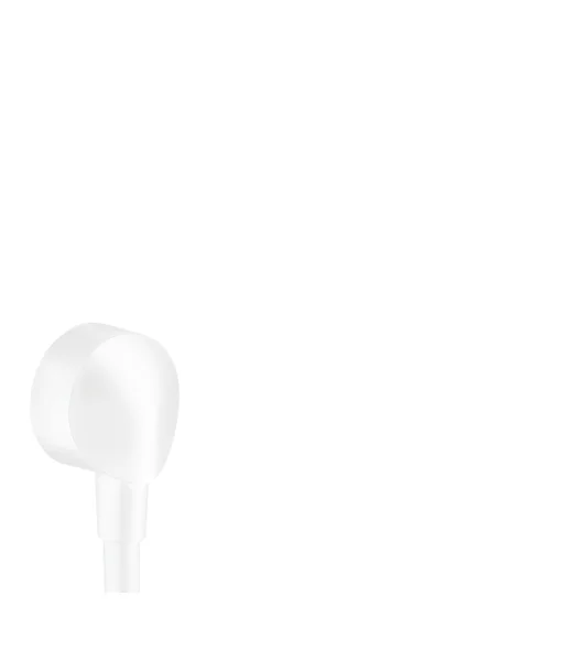 Hansgrohe Fixfit Wall Outlet Dn15 Mw Matt White
