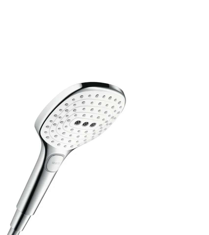 Hansgrohe Raindance Select E 120 Hs White/chr. White/chrome product image - Image 1