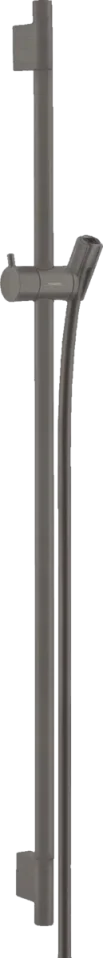 Hansgrohe Unica's Puro 900mm Bbc Brushed Black Chrome detail view - Image 2