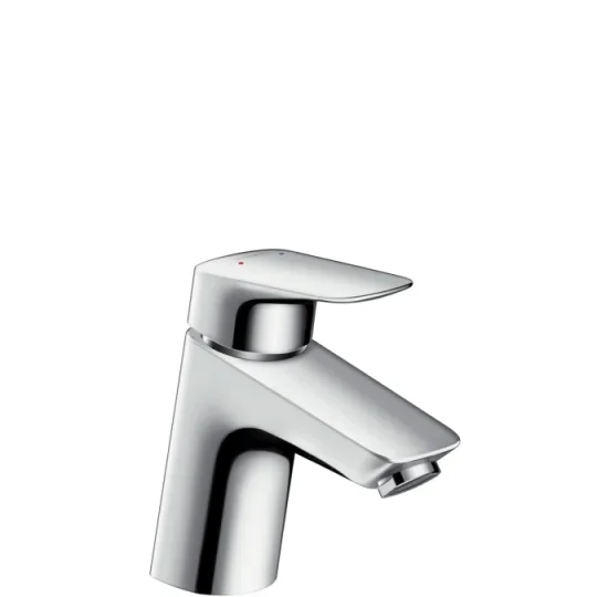 Hansgrohe Logis Basin Mixer 70 Chrome Chrome detail view - Image 2