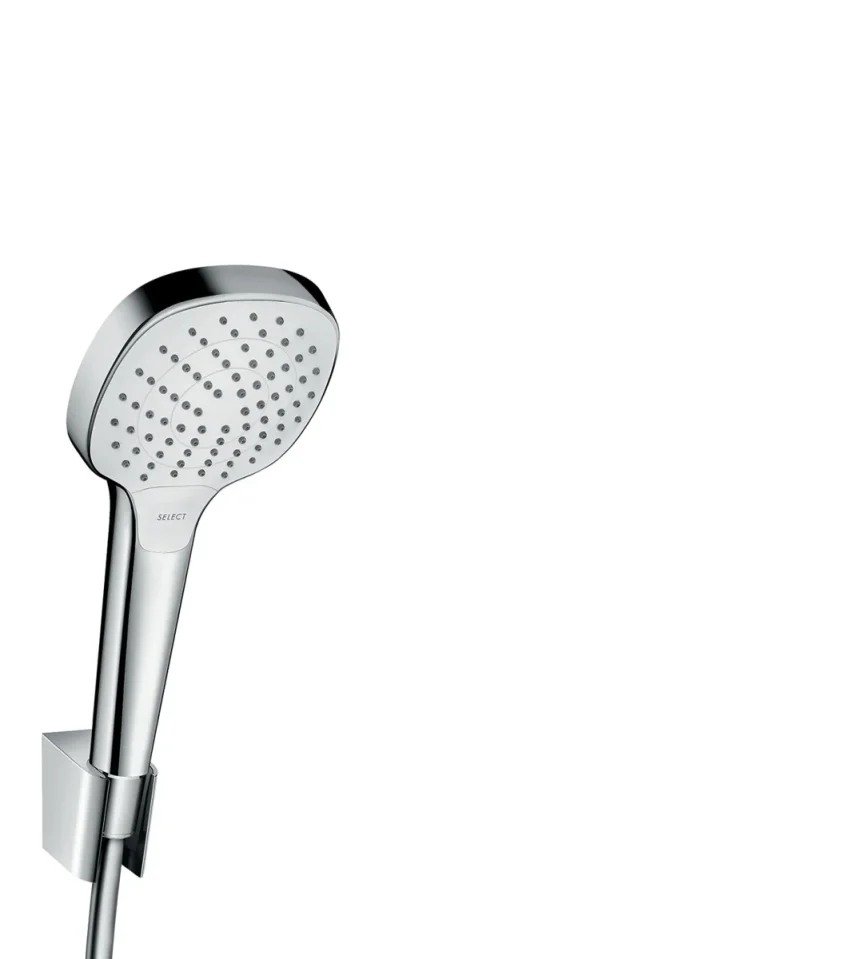 Hansgrohe Xx Croma Select E Vario/porter 1250mm White/chrome product image - Image 1