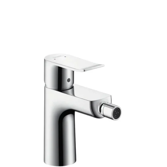 Hansgrohe Metris Bidet Mixer Chrome Chrome detail view - Image 2