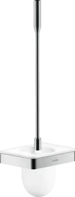 Axor Universal Softsquare Toilet Brush Holder Wall-mounted Chrome product image - Image 1