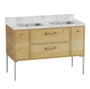 Roper Rhodes Walcot 1200 4 Drw Double -light Oak