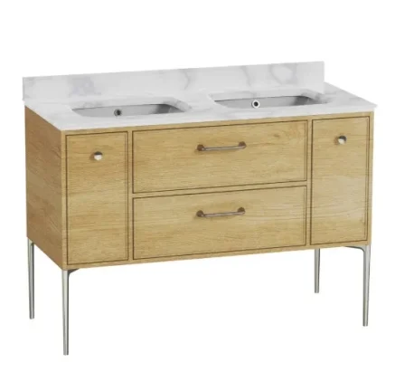 Roper Rhodes Walcot 1200 4 Drw Double -light Oak product image - Image 1