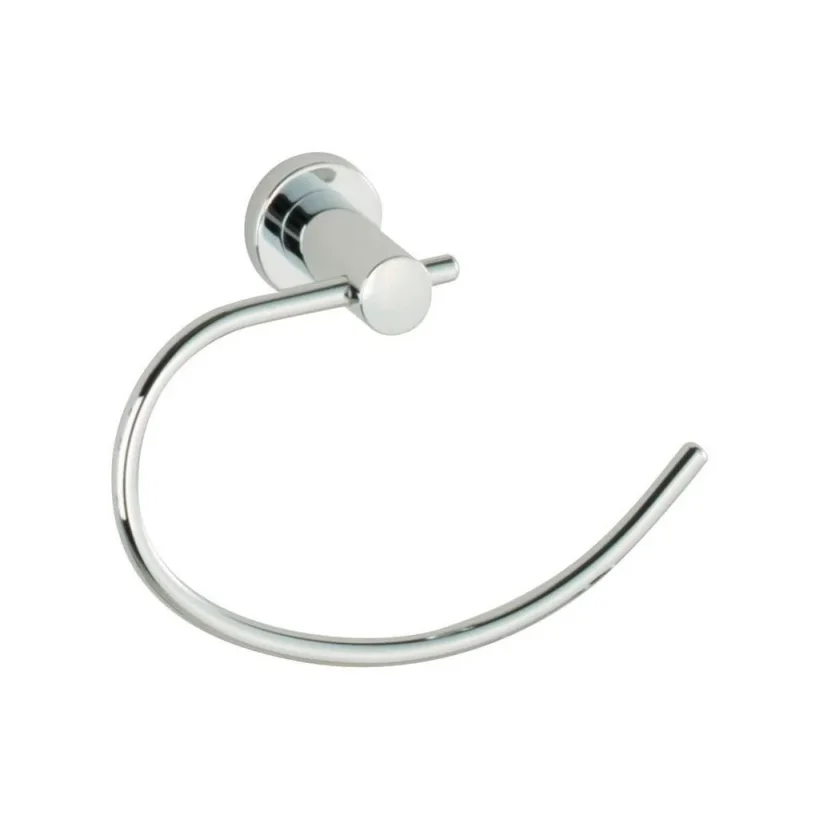 Roper Rhodes Minima Towel Ring - Chrome product image - Image 1