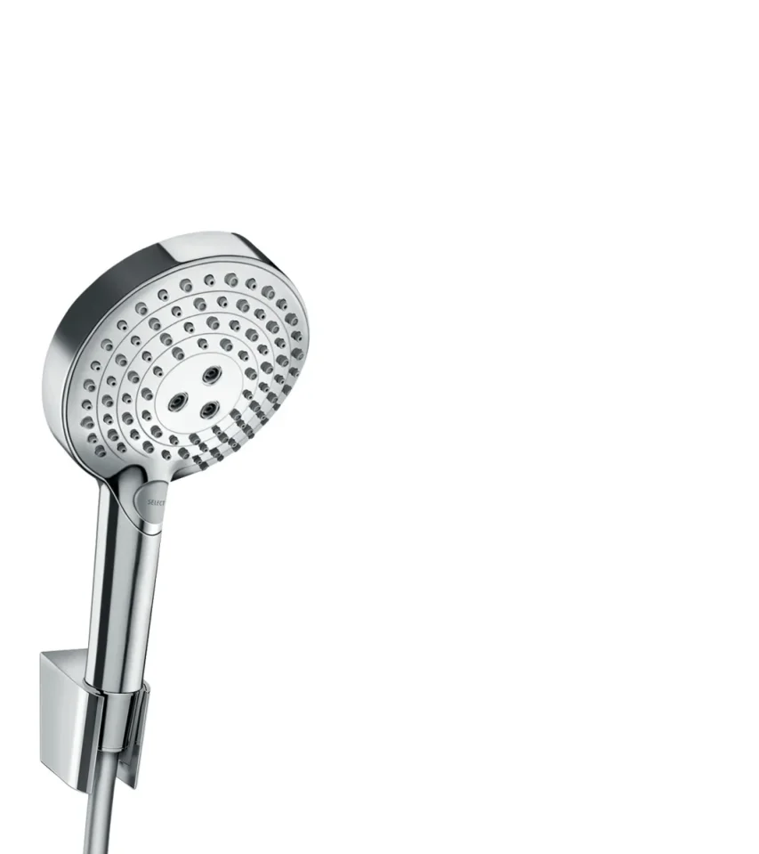 Hansgrohe Rd Sel.s120 Powderrain Porter Set 160 Chrome product image - Image 1