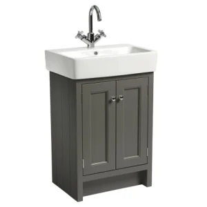 Roper Rhodes 550mm Hampton Countertop Unit - Pewter