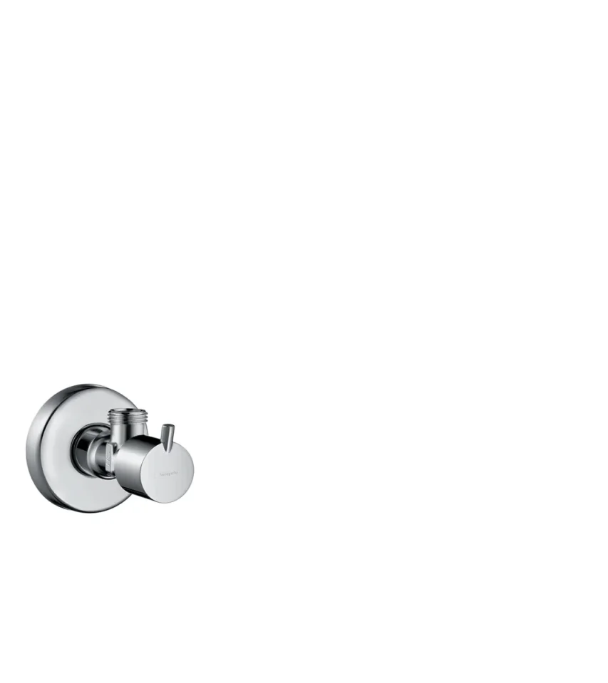 Hansgrohe Angle Valve S-design Chrome Chrome product image - Image 1