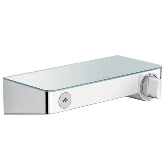 Hansgrohe Showertablet Sel.300 Dap Dn15 . White/chrome detail view - Image 2