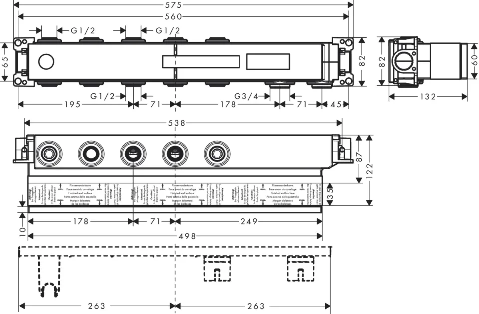 Hansgrohe Basic Set Select 3 Functions detail view - Image 2