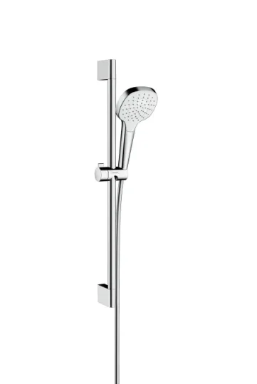 Hansgrohe Xx Croma Select E 1jet Unica Set 65cm White/chrome detail view - Image 2