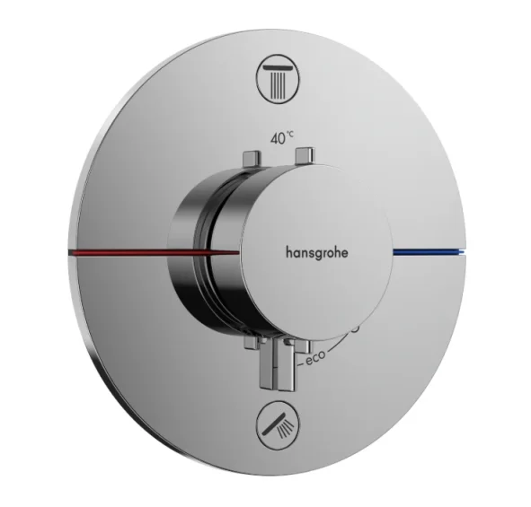Hansgrohe Duoturn Q Mixer Conc.2 Outl.chrome Chrome product image - Image 1