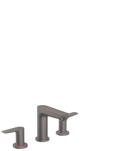 Hansgrohe Talis E 3-h.basin Mixer Bbc Brushed Black Chrome