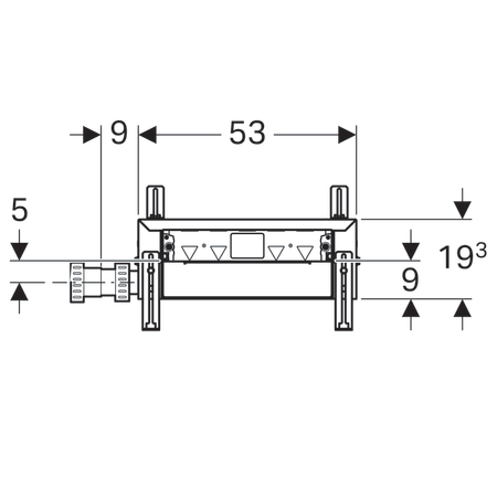 Geberit 457.538.00.1 In Wall Drain For Showers D50 detail view - Image 2
