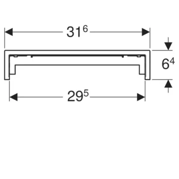 Geberit 154.339.00.1 Ready To Fit Set For Drain detail view - Image 2