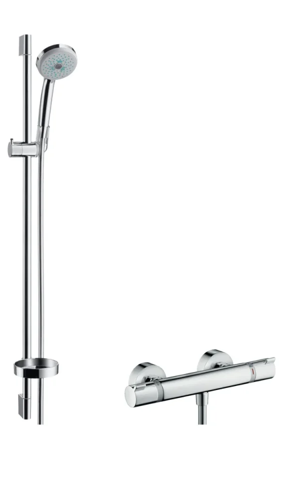 Hansgrohe Xx Croma 100 Multi / Ecostat Comfort Chrome product image - Image 1