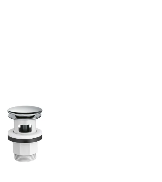 Hansgrohe Basin Waste Push Open Plasticchrome
