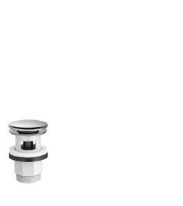 Hansgrohe Basin Waste Push Open Plasticchrome