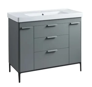 Roper Rhodes Fairmont 1000mm Freestanding Unit - Matt Agave