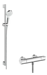 Hansgrohe Crometta Vario Combi 1001cl Set 900mm White/chrome