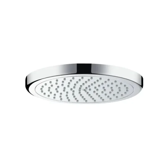 Hansgrohe Croma 220 Overhead Shower Chrome Chrome detail view - Image 2