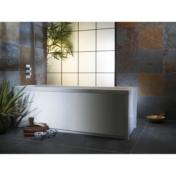 Roper Rhodes 1700mm Uno Front Panel With Plinth - White